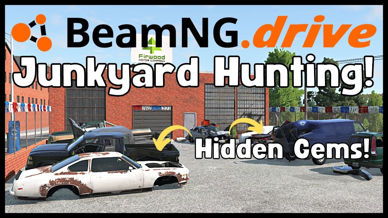 JUNKYARD HUNTING for PROJECT CARS! || BeamNG.drive