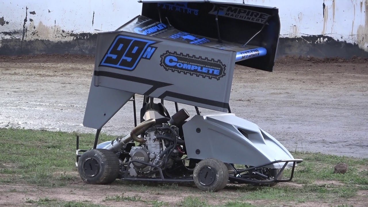 Driver Rolls in Outlaw Kart Race || ViralHog