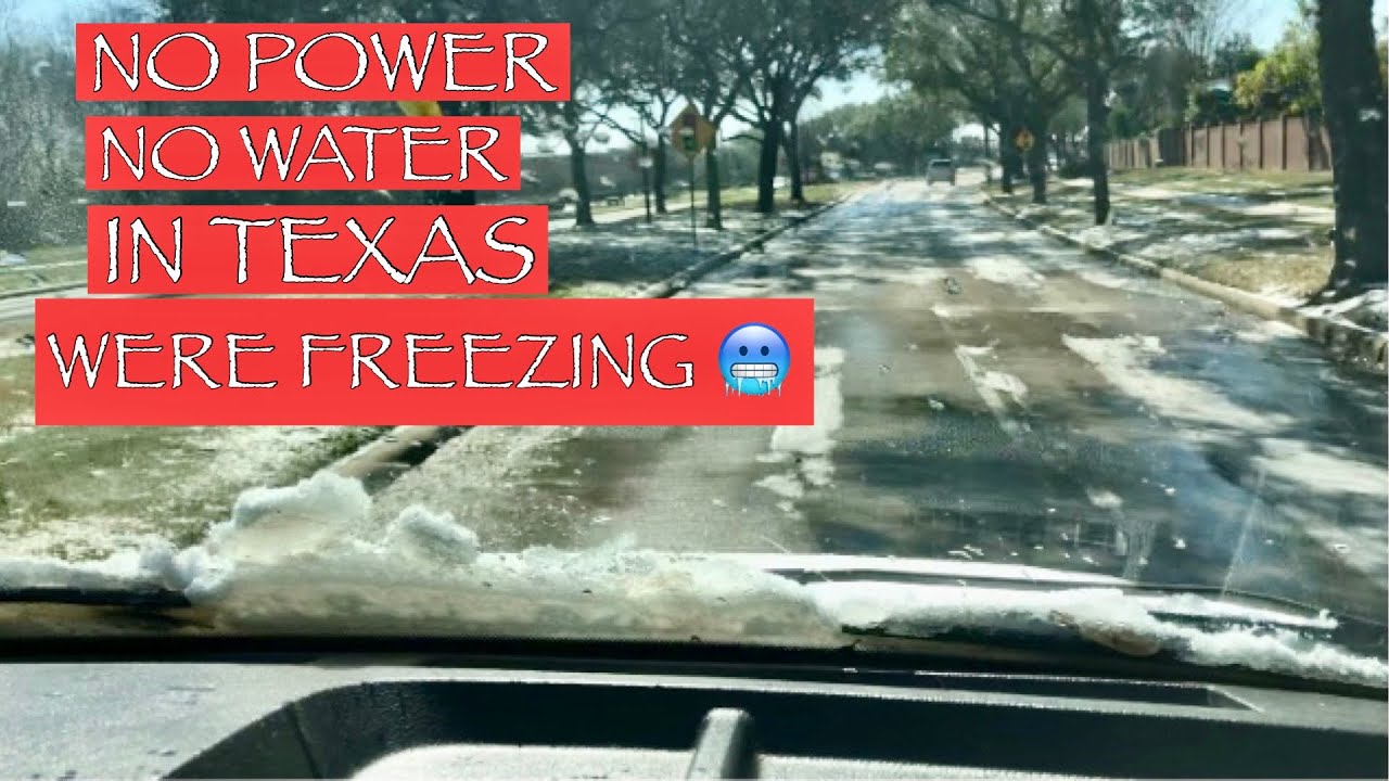 NO POWER NO WATER IN TEXAS |WERE IN FREEZING |ANN WRIGHT ADVENTURES VLOG