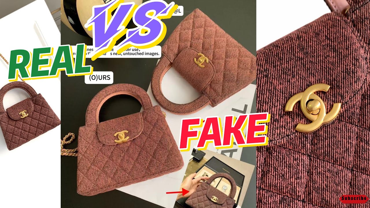 REAL VS FAKE Chanel 24A  Kelly Shopper Bag Review