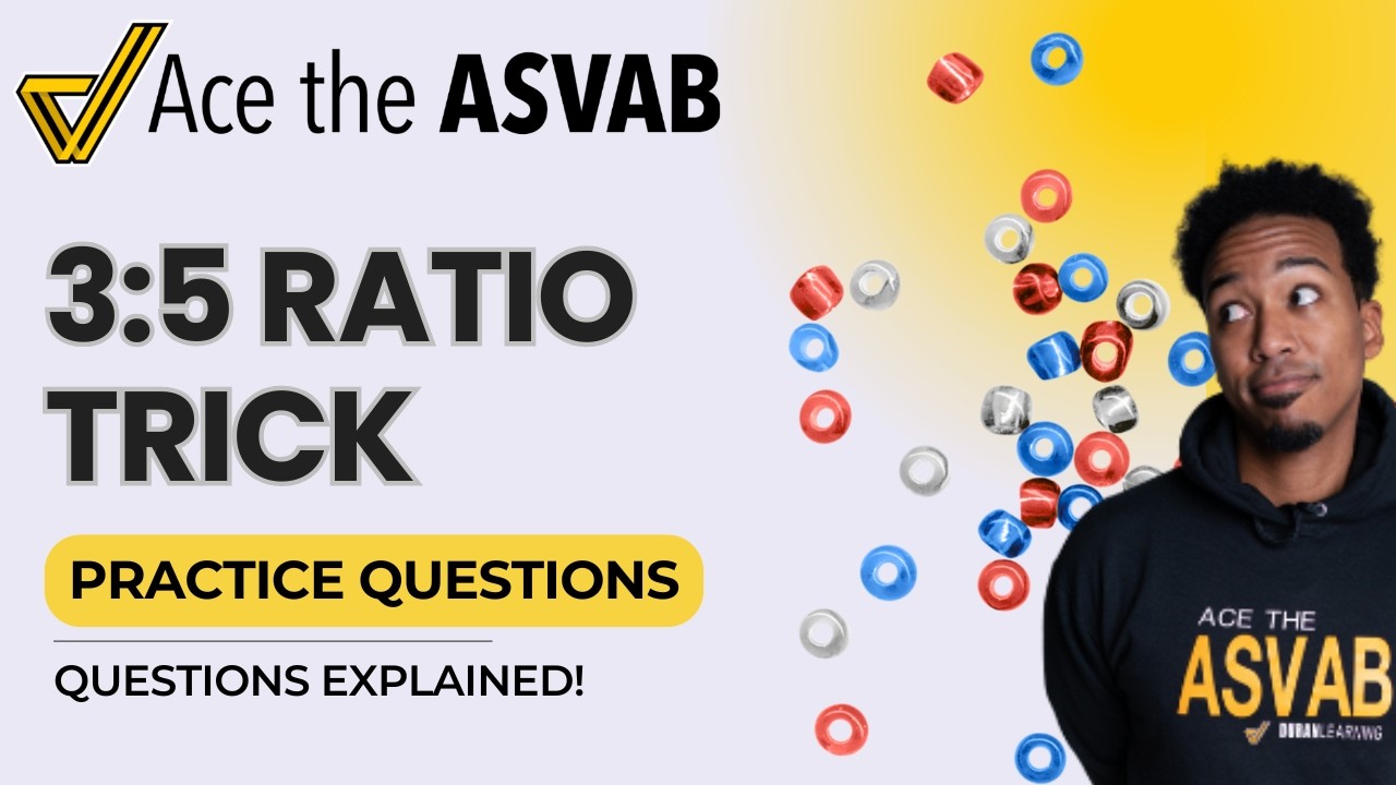 ASVAB Arithmetic Reasoning: Master Ratios & Proportions (Beads Word Problem Explained!)