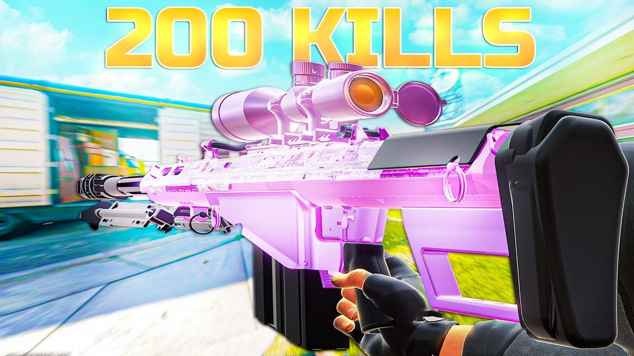 I dropped 200 kills SNIPING ONLY in Black Ops 6 !