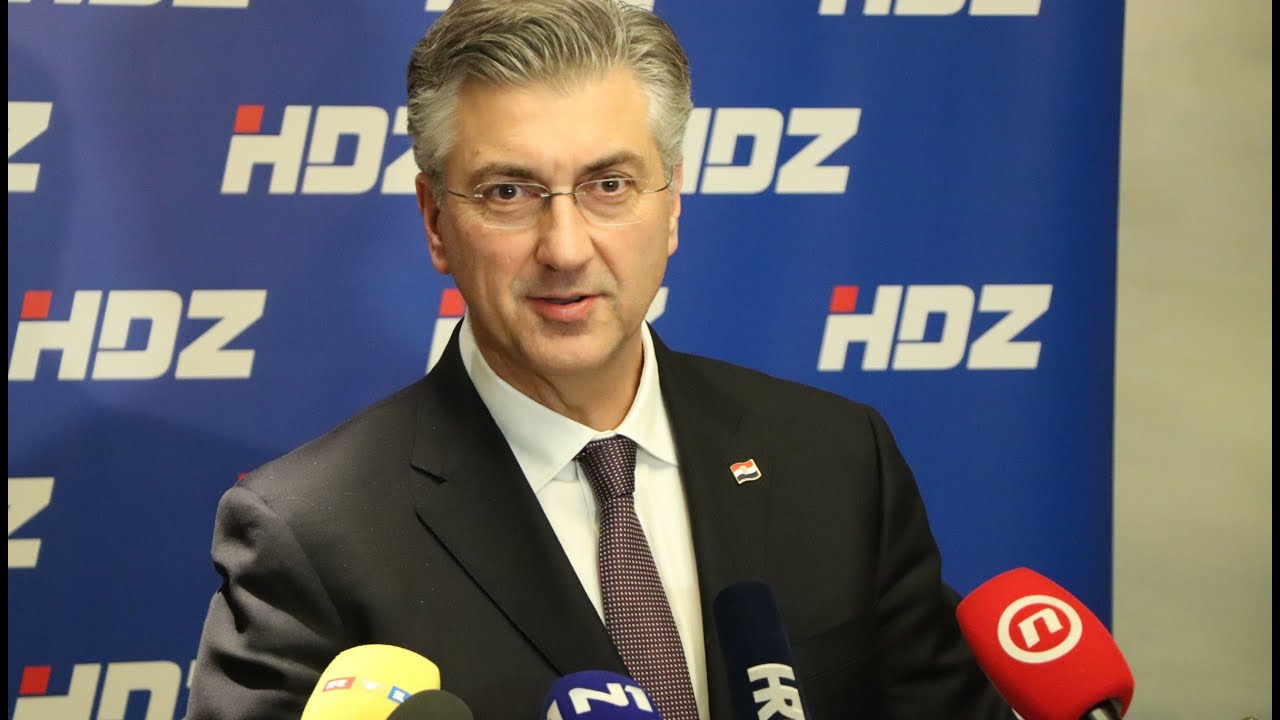 Andrej Plenković nakon sjednice Predsjedništva i Nacionalnog odbora HDZ-a | 15.12.2025.