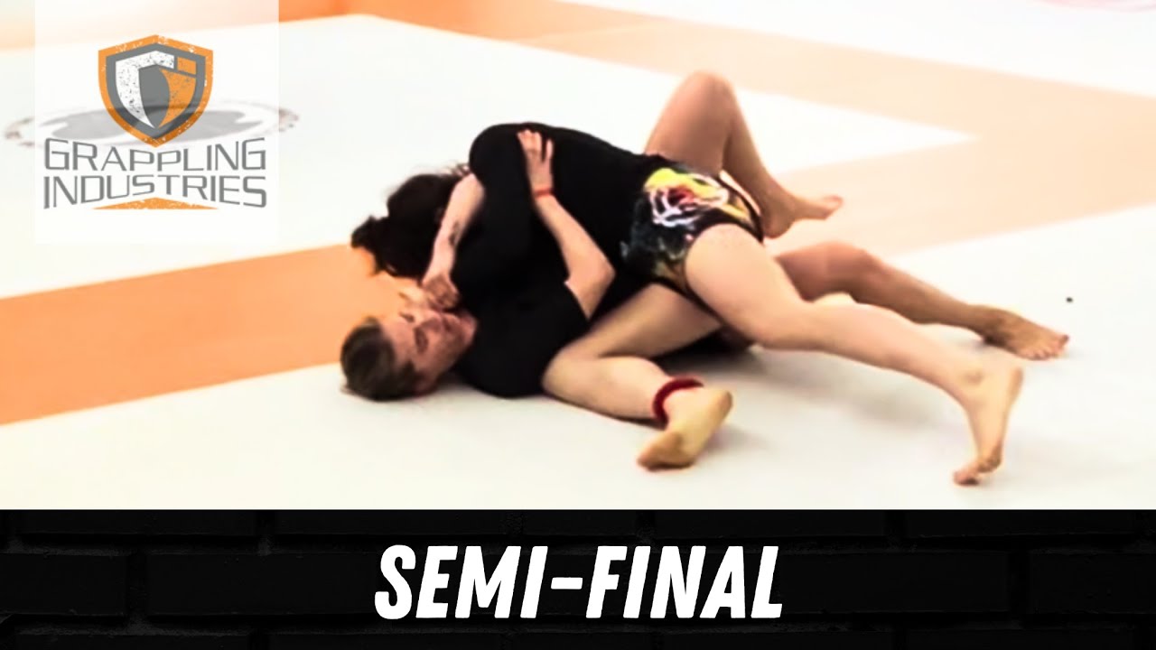 Grappling Industries • No-Gi • White Belt • 145lbs Semi-Final