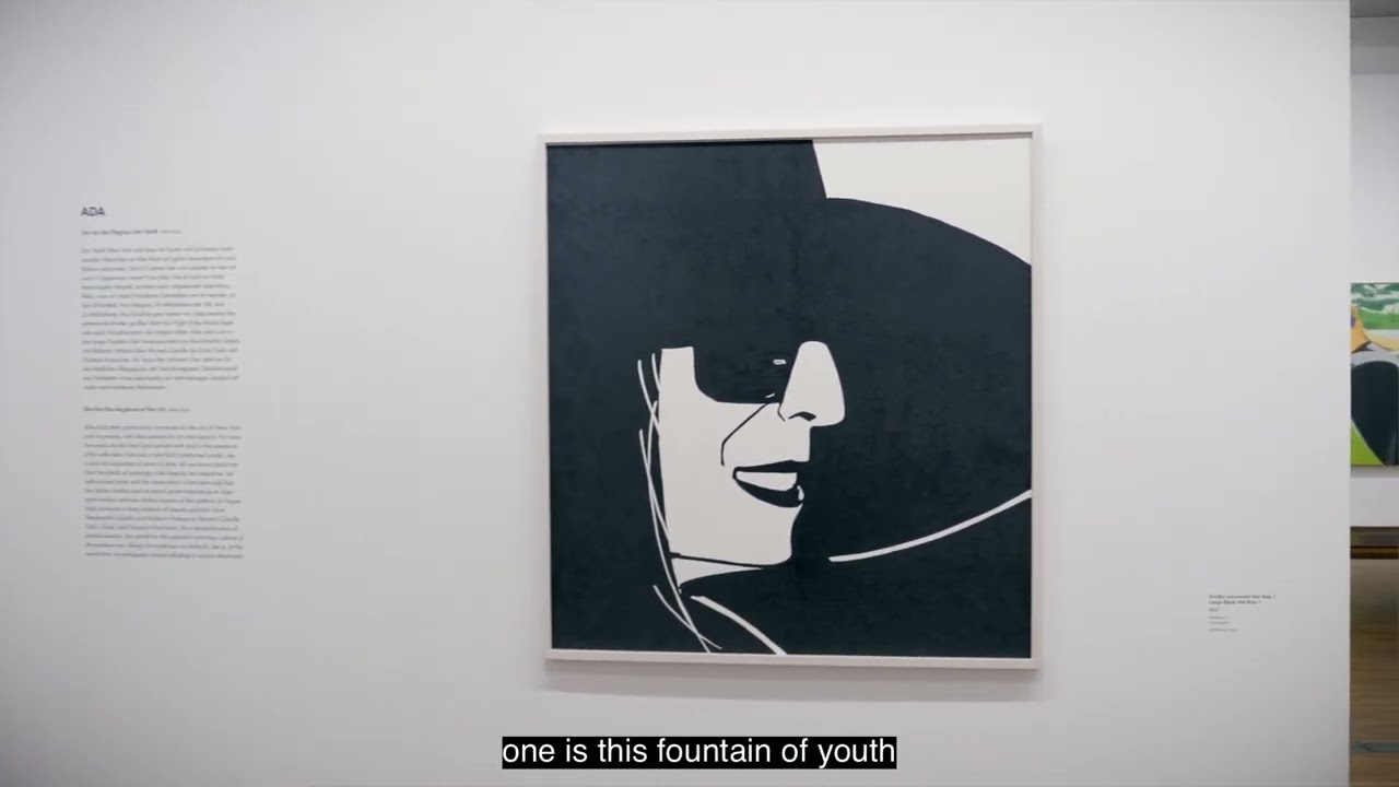 Alex Katz Cool Painting | mit Generaldirektor Klaus Albrecht Schröder