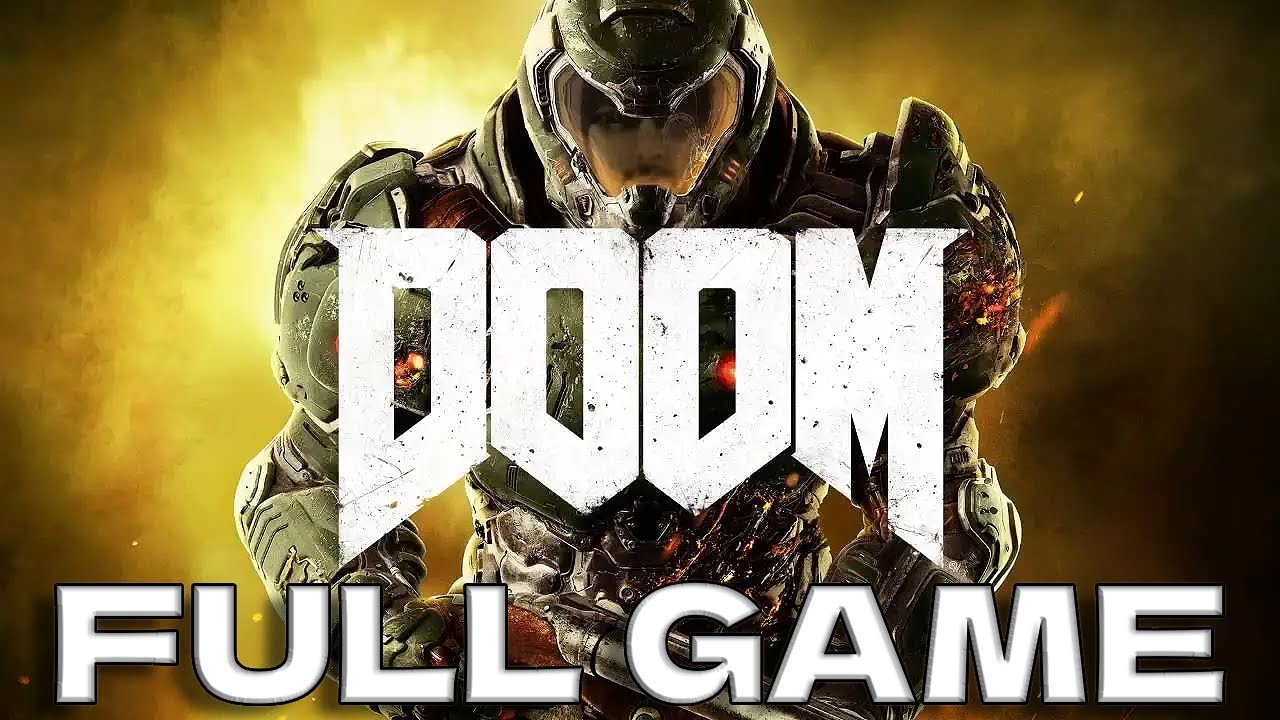 Doom (2016) Full Game Walkthrough 2K60 PC Steam