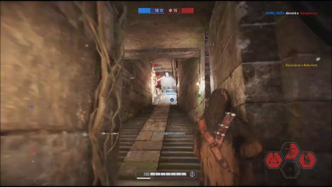 STAR WARS Battlefront II partida casi pérdida