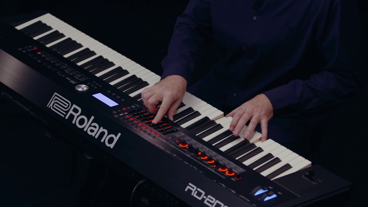 Обзор Roland RD-2000: демонстрация 8-зонного режима