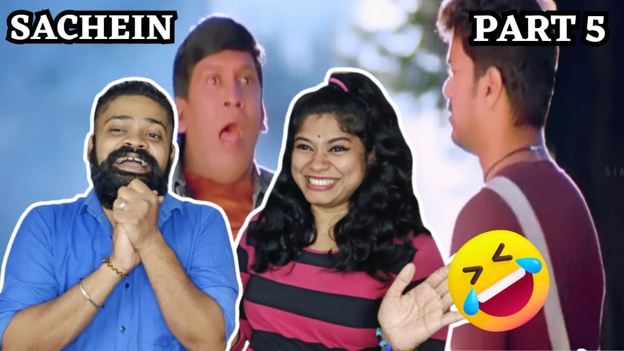 Sachein Vaseegara Comedy Scene REACTION | Malayalam | Thalapathy Vijay | Genelia D'Souza