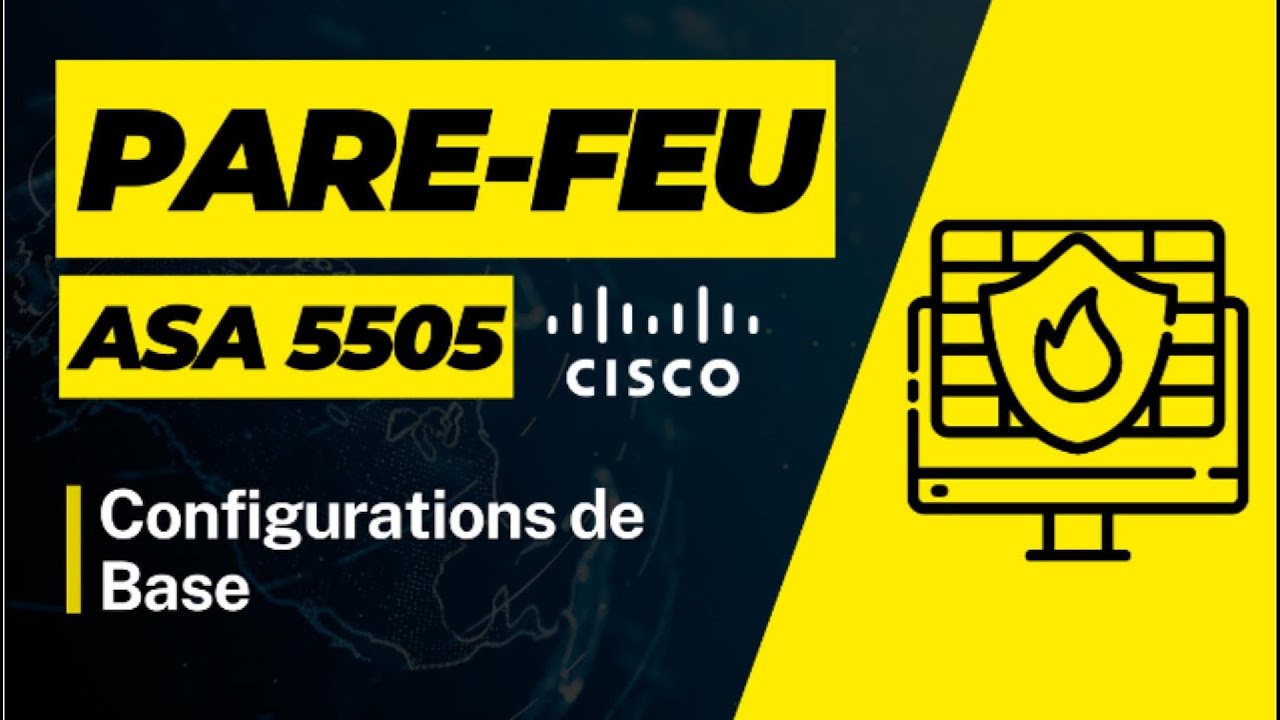 Comment Connecté son réseau local à internet avec un pare-feu CISCO ASA 5505