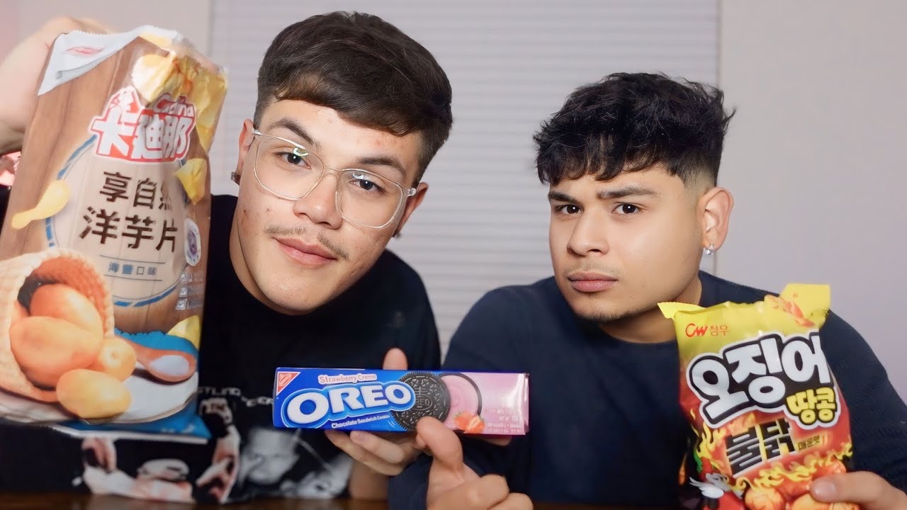 Trying Exotic ASIAN Snacks HI For The FIRST TIME!!!