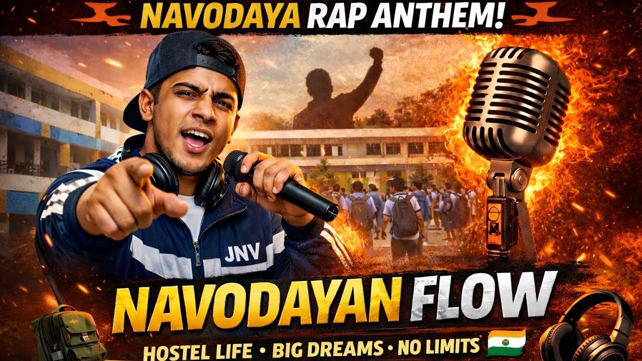 Navodayan Flow 🔥 | Navodaya Rap Anthem | Hostel Life Big Dreams | Jawahar Navodaya vidyalaya  Pride