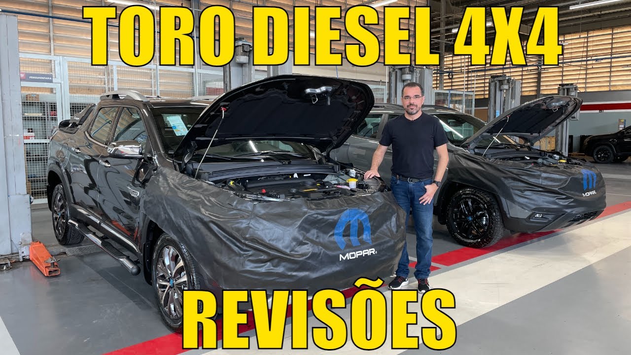 Fiat Toro Diesel 4x4 - Revis&atilde;o e Manuten&ccedil;&atilde;o