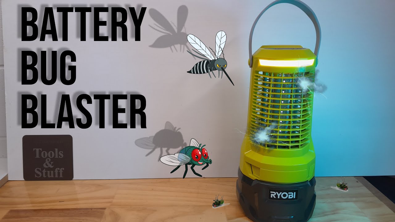 Battery Ryobi Bug Zapper Review. Everyone Needs One of These, Trust Me.