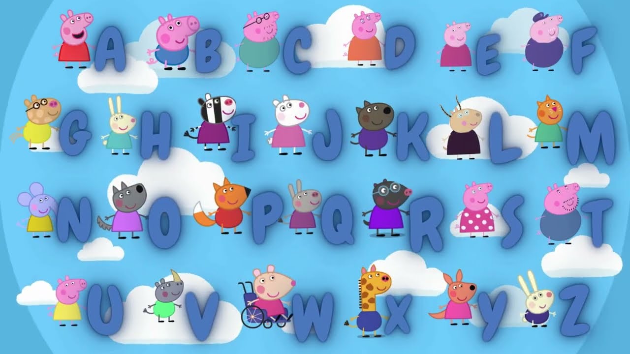 Peppa Pig ABC Phonics Songs Compilation | Learn ABCs with Peppa Pig | Fun Phonics Songs