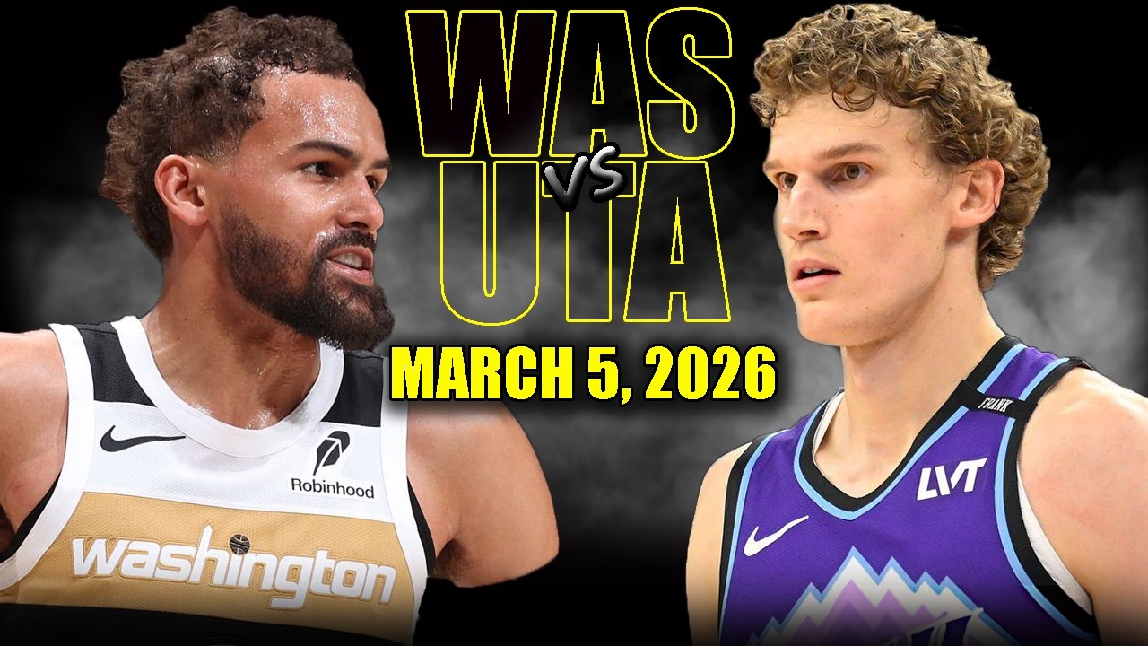 Utah Jazz vs Washington Wizards Full Game Highlights – March 5, 2026 | NBA Season