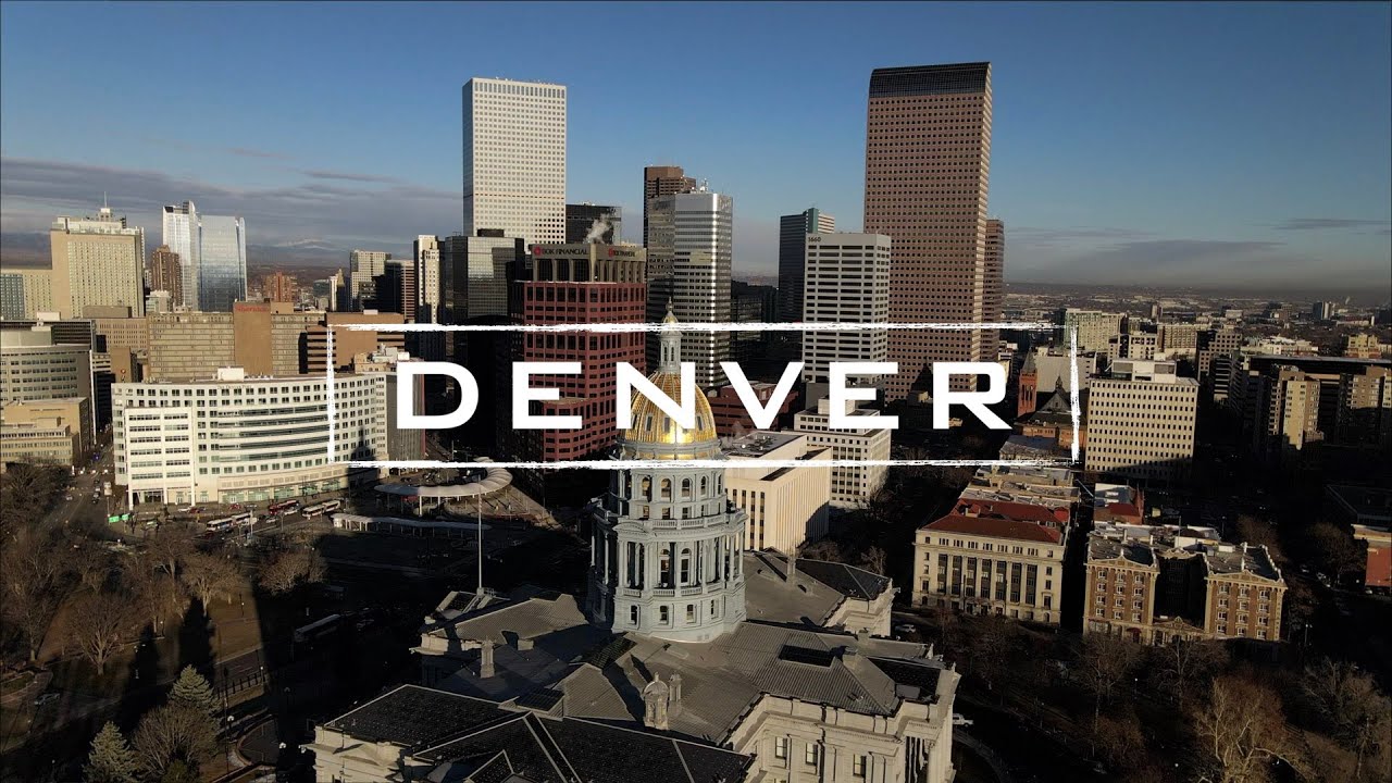 DENVER, COLORADO 2024 | 4K Day/Night Drone Footage