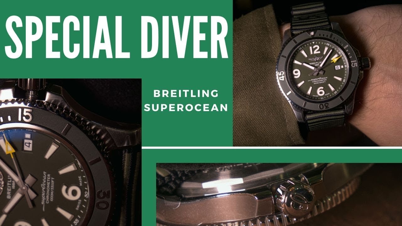 Breitling SuperOcean Automatic 44 Outerknown Hands On
