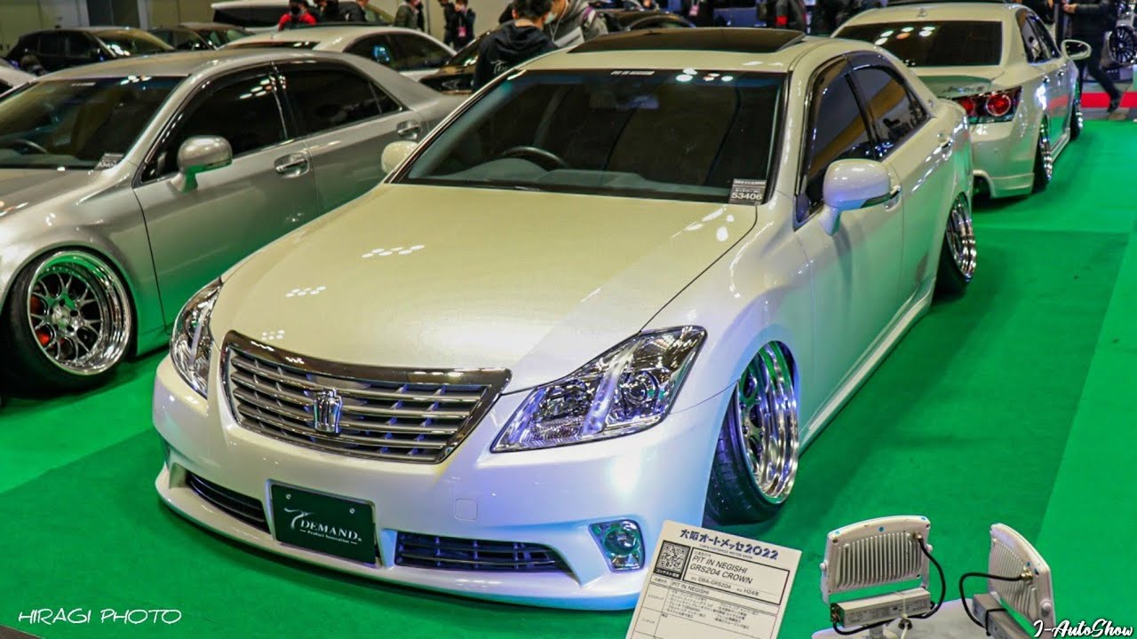T-DEMAND TOYOTA 210 CROWN OAM2022 - ティーディメンド 21クラウン カスタム 大阪オートメッセ2022