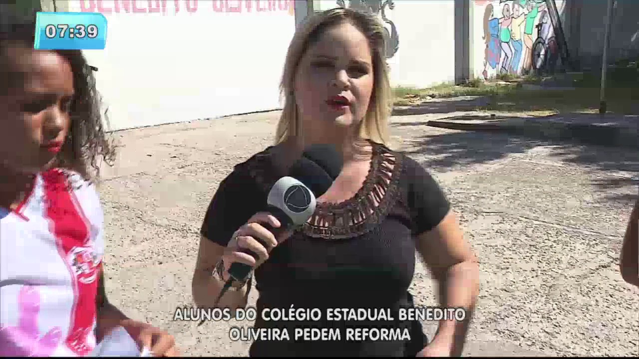 Alunos do Colégio Estadual Benedito Oliveira pedem por reforma  - Balanço Geral Manhã