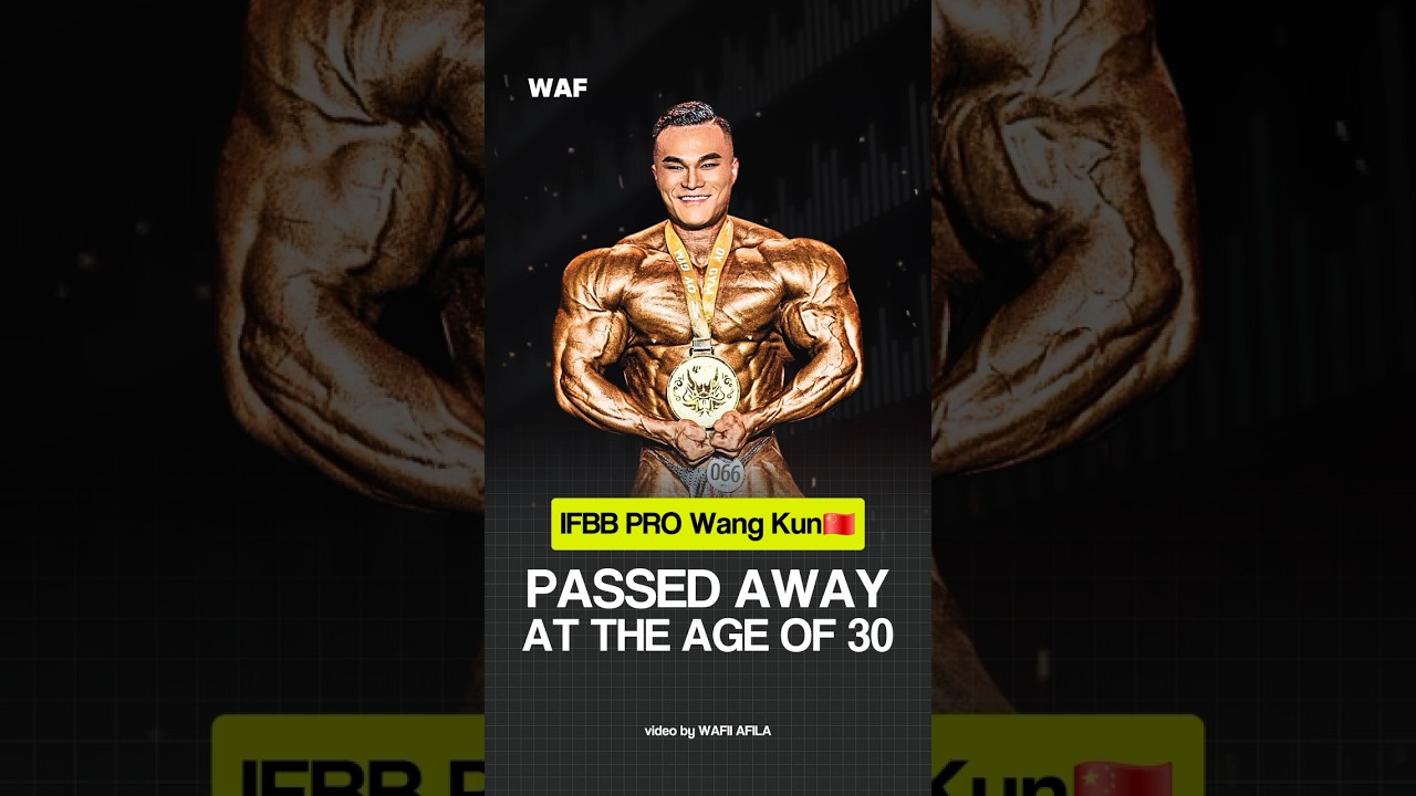 IFBB PRO WANG KUN🇨🇳🥀 #gym #bodybulding