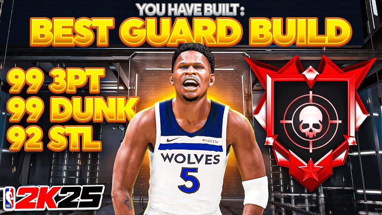 BEST GUARD BUILD in NBA 2K25! Best ALL AROUND Guard Build in NBA 2K25! Best Build in NBA 2K25!
