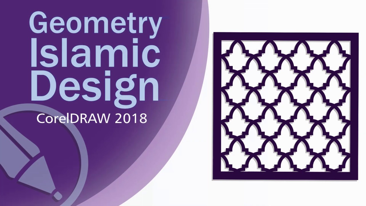 geometric islamic design Tutorial 10 CorelDRAW