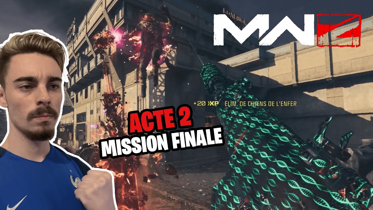 TENTATIVE SOLO MISSION FINALE DE L'ACTE 2 SUR LE ZOMBIE DE MW3 !