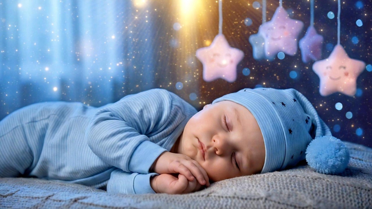 😴 Baby Falls Asleep Fast 🌙 Soft Mozart Bedtime Lullaby Music | 3 Hours