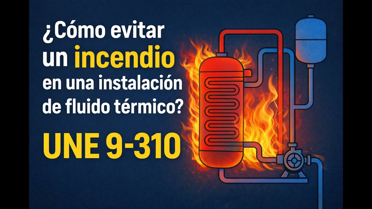 ¿Cómo se diseña una instalación con fluido térmico? La norma UNE 9-310 explicada paso a paso