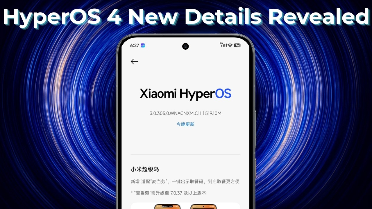 HyperOS 4 New Details - C11 Released