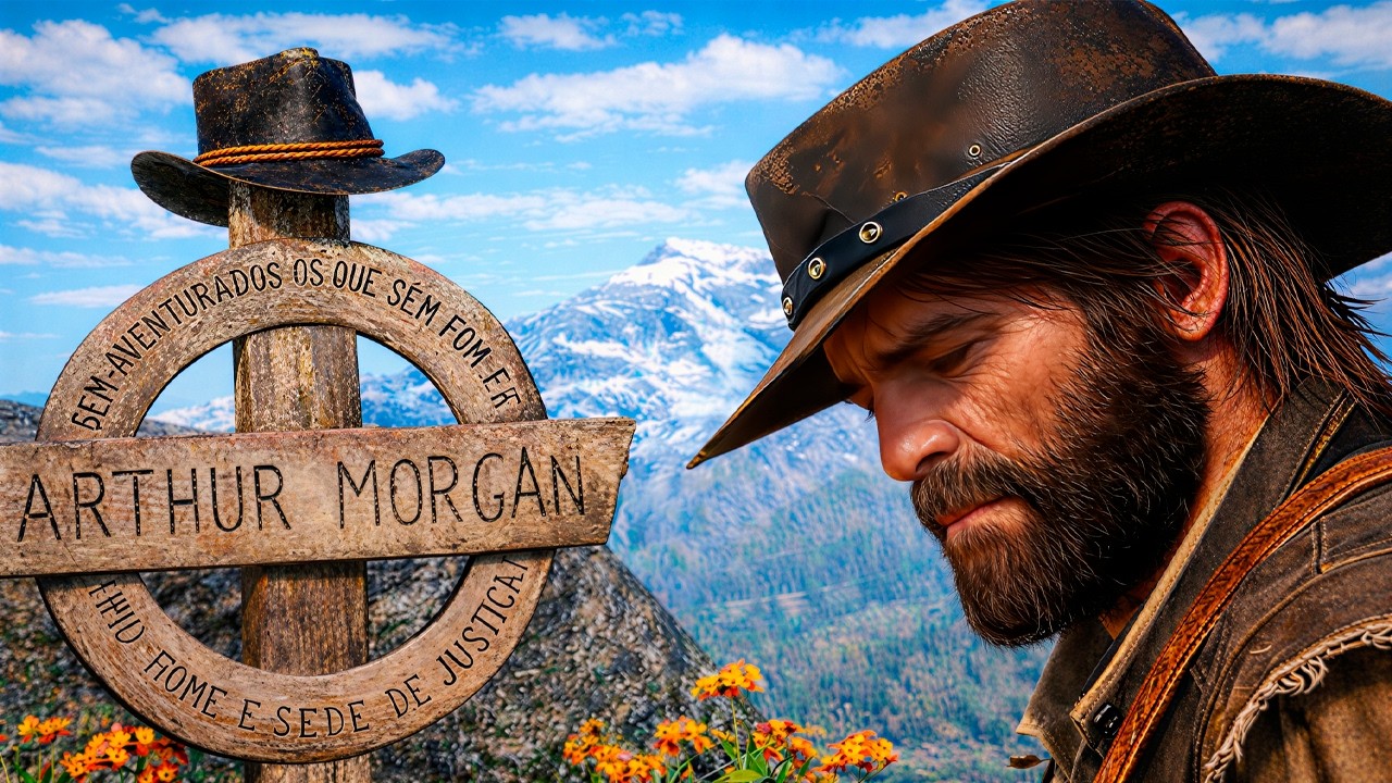 A ÚLTIMA JORNADA de John Marston Até o Túmulo de Arthur no RDR2!