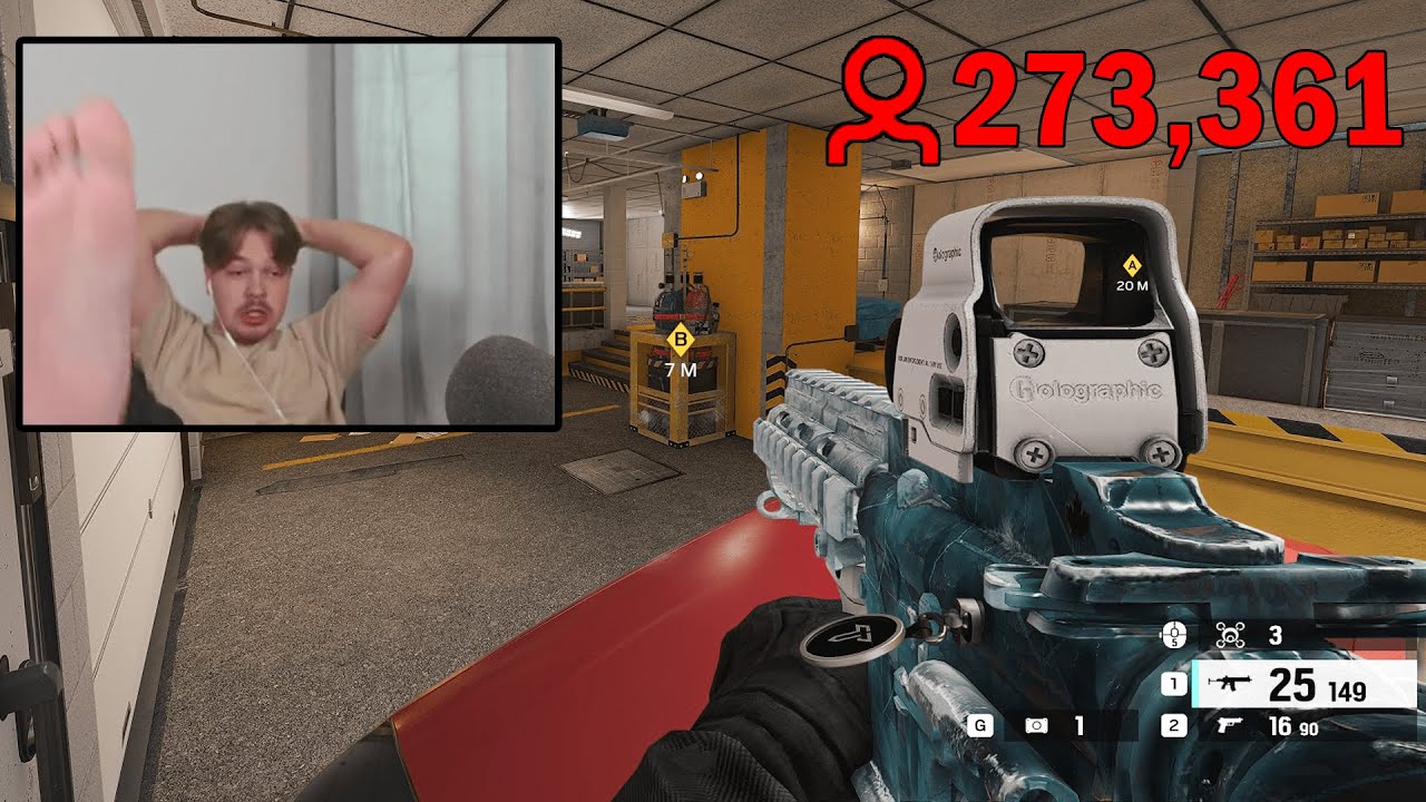 Thaqil ЛУЧШИЕ КЛИПЫ после 17 000 часов в Rainbow Six Siege