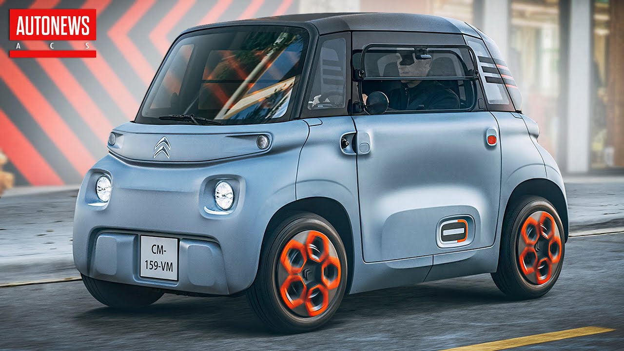 Citroen Ami: дешёвый электромобиль по цене Лады Гранты!