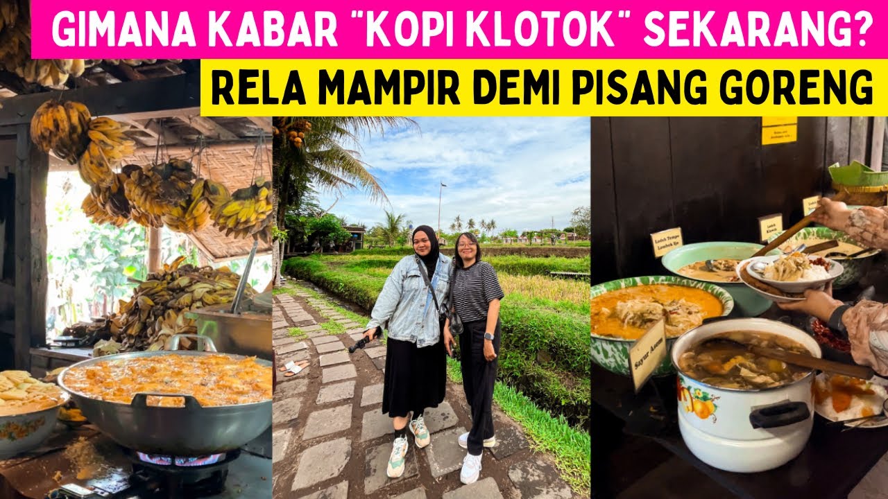 KOPI KLOTOK JADI SELUAS INI??!!| Review Pas Hari Libur