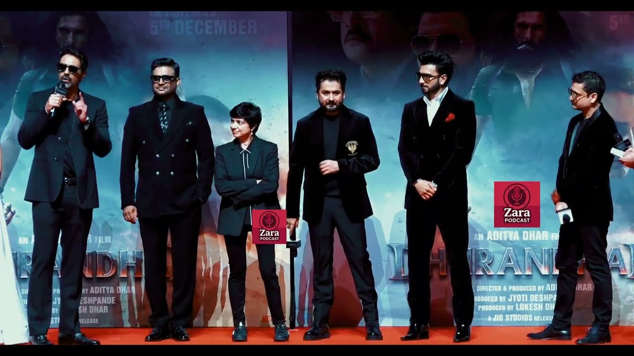Ranveer Singh’s Upcoming Film Dhurandhar – Official Trailer Launch Event Highlights 🔥