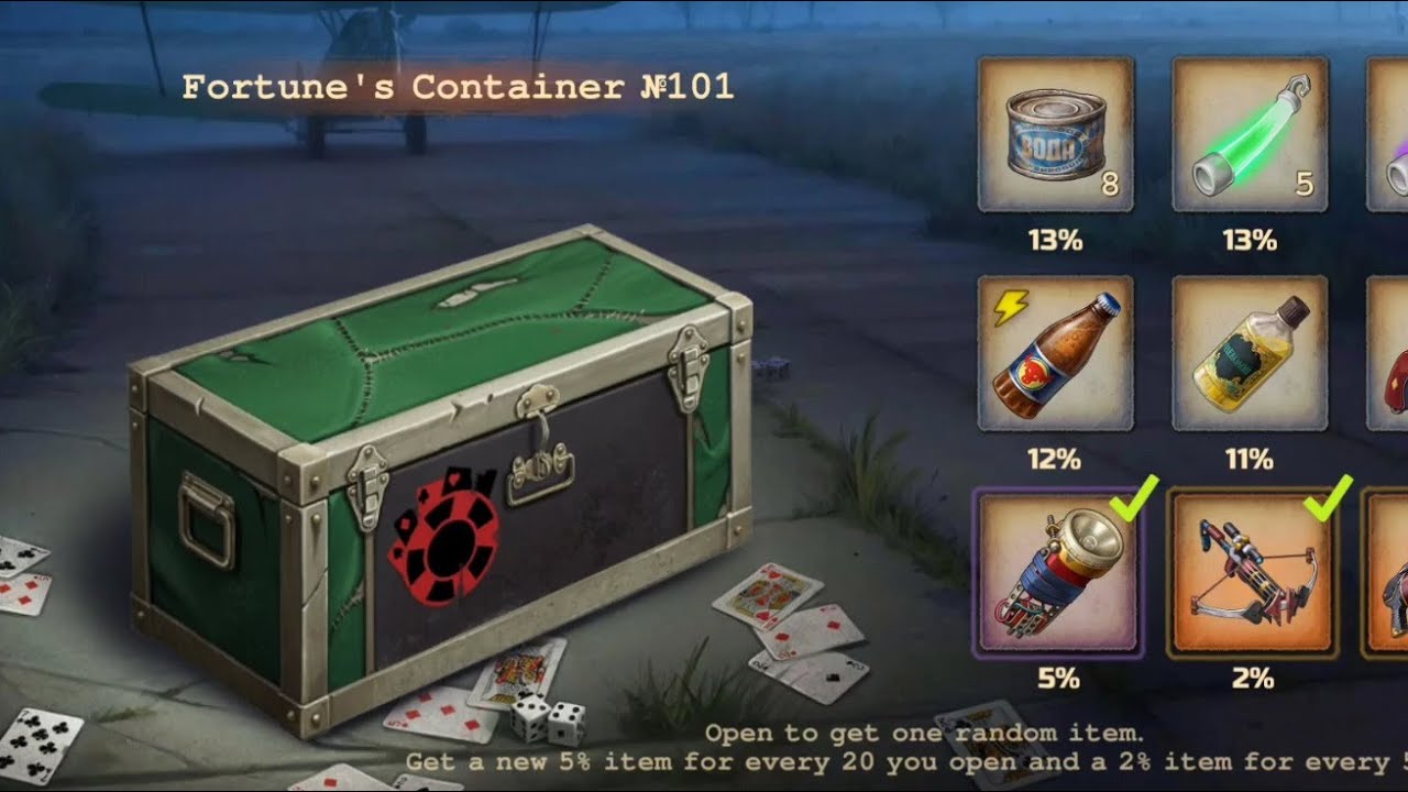 Day R - Fortune 's Container unboxing - Jackpot event