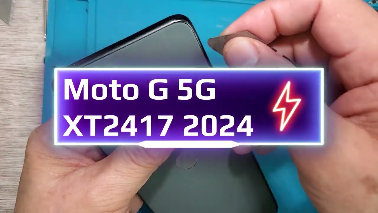 Como ABRIR Motorola MOTO G 5G XT2417 del 2024 Como Cambiar Pantalla LCD Display