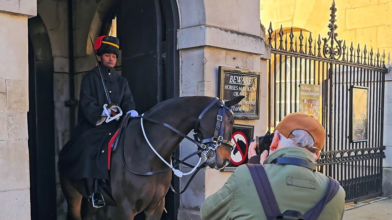 Stand clear! David Attenborough CAUGHT Off Guard at Horse Guards!