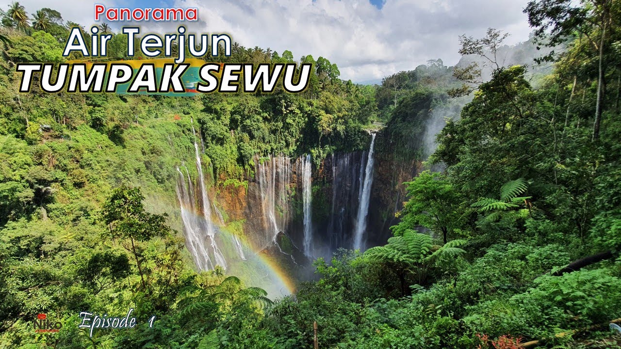 Air Terjun TUMPAK SEWU Lumajang - Panorama Sangat INDAH SEKALI !!! [Bagian 1]