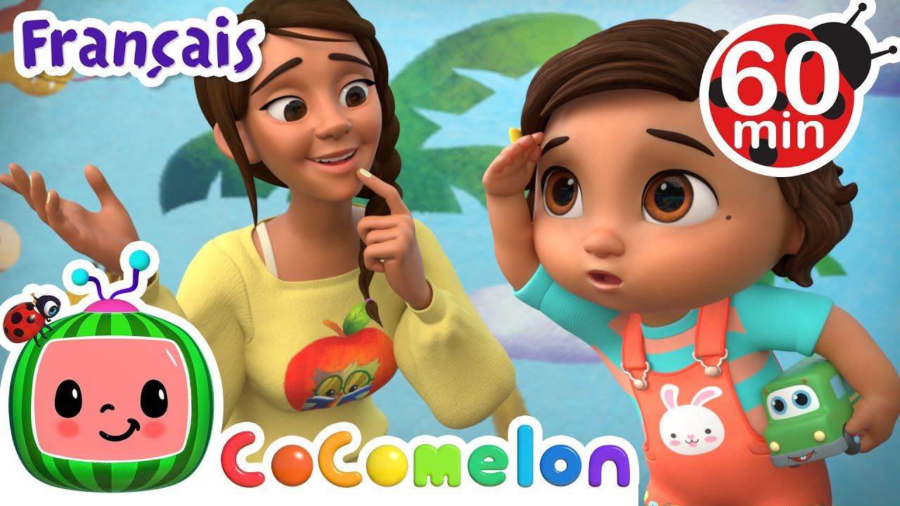 Le jeu des correspondances de Nina | CoComelon en Français | Chansons pour bébés