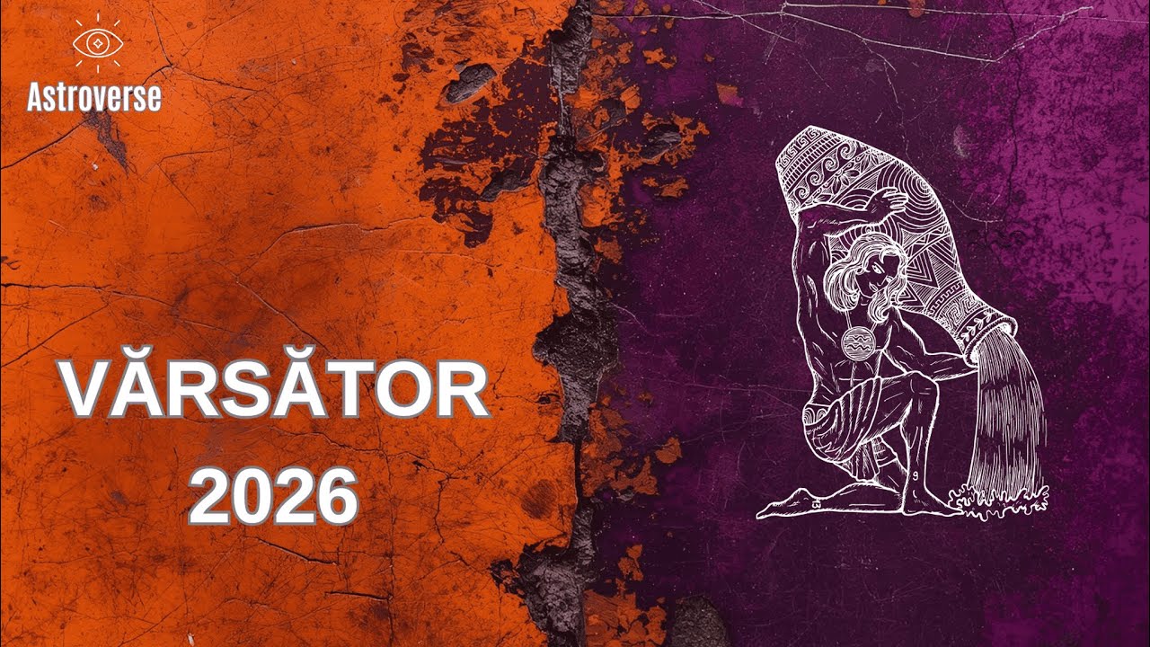Horoscopul anului 2026 - VARSATOR: ,,Interventii Divine, ca să ,,vedeți,, mai bine!,,