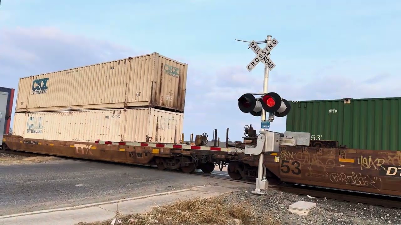 Union Pacific Intermodal Train 