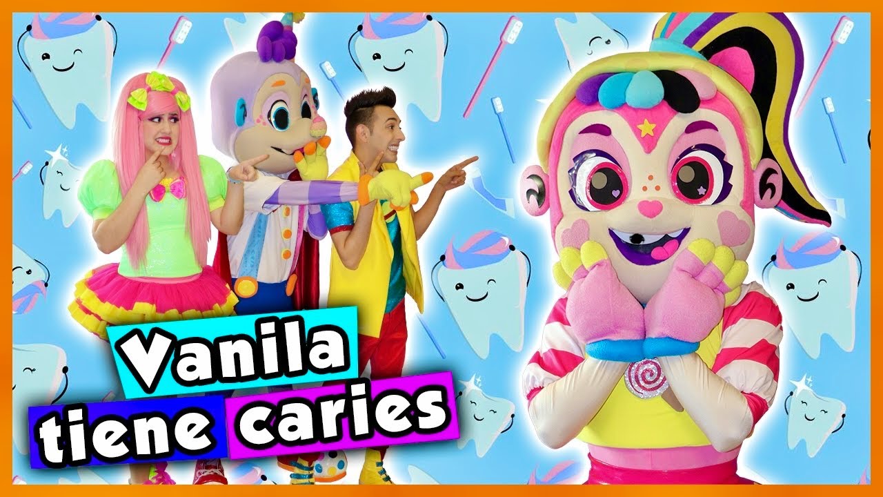 DIENTES CON CARIES / SHOW PIEDRA PAPEL O TIJERA / VANILA TIENE CARIES EN LOS DIENTES / DENTISTA