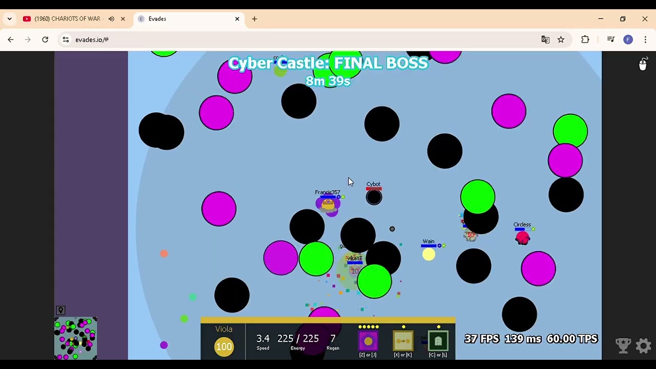 GAMEPLAY US//COMPLETING CYBER CASTLE WITH MY FRIENDS//YT/Francis357