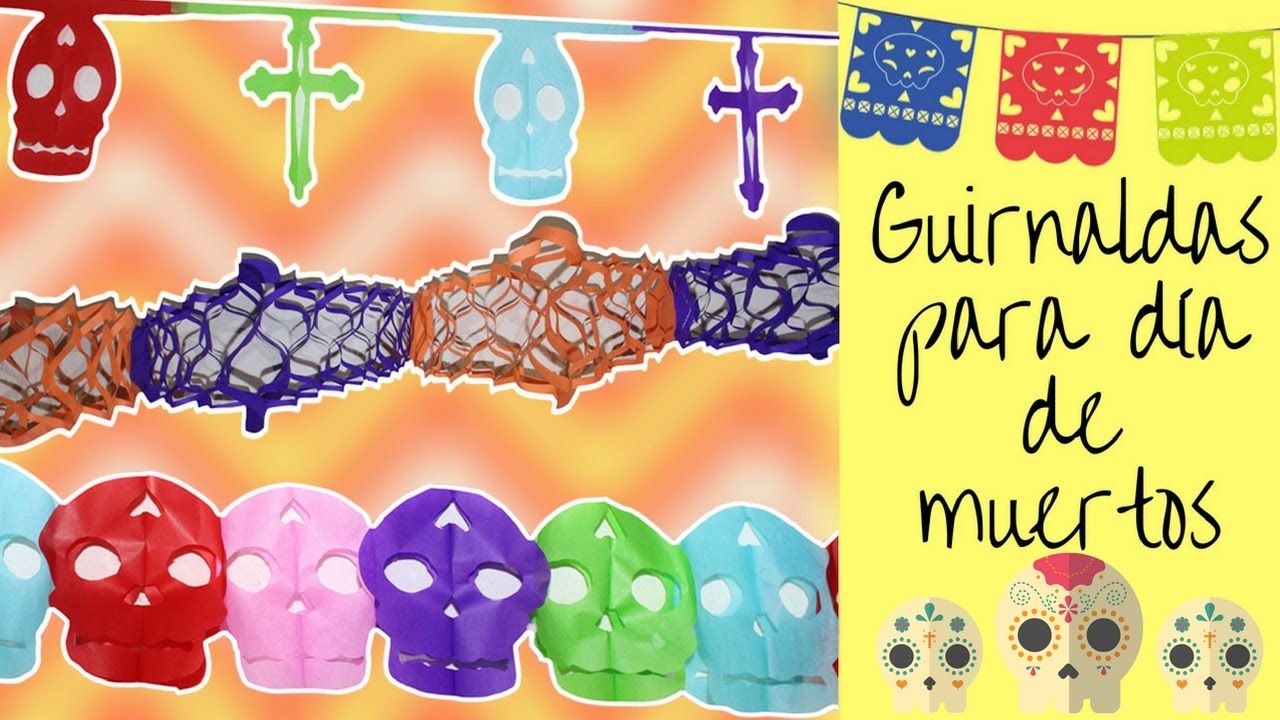 Guirnaldas/festones día de muertos