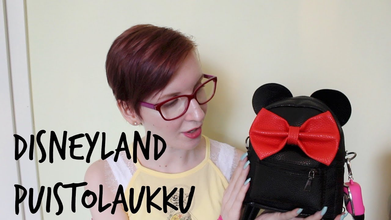 Disneyland laukun sisältö