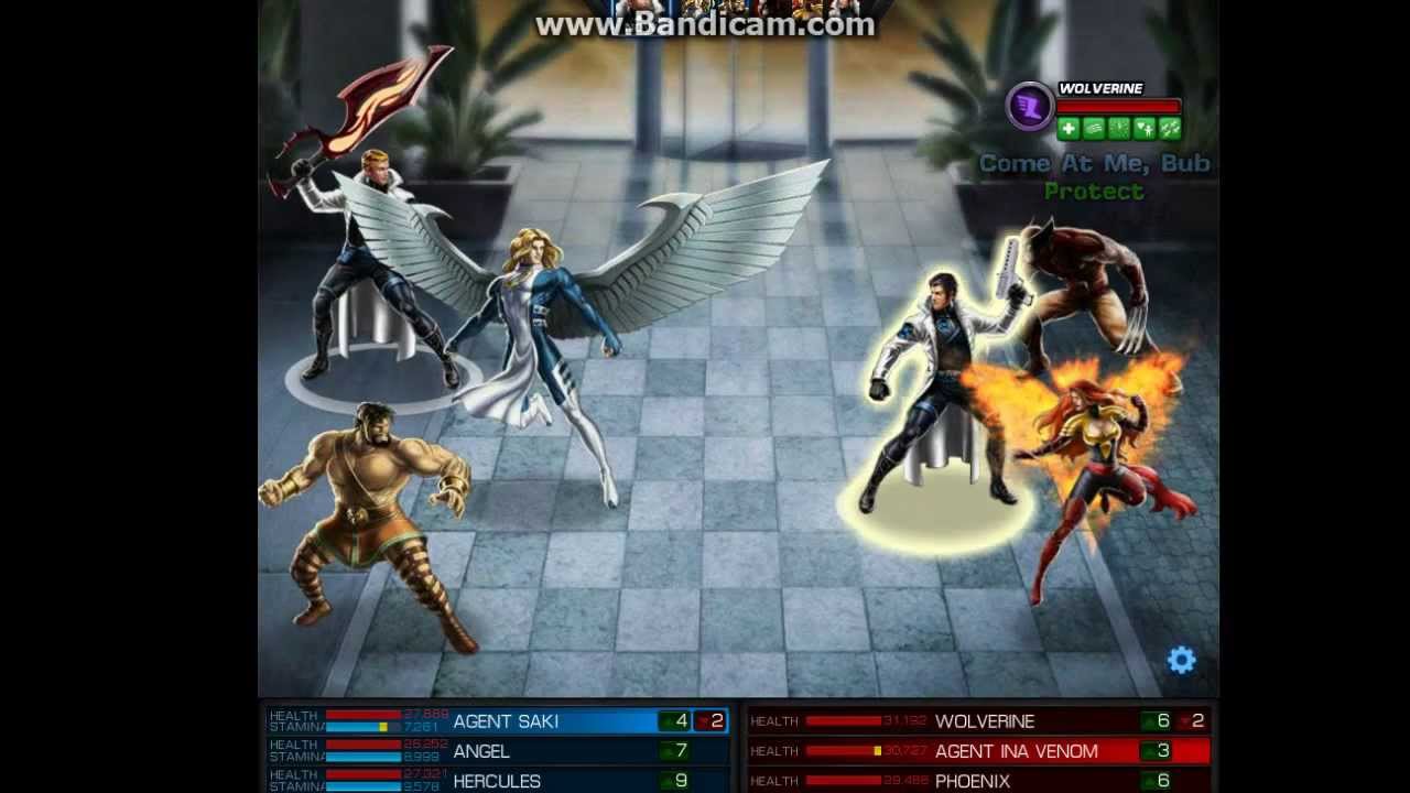 Marvel Avengers Alliance: Angel & Hercules