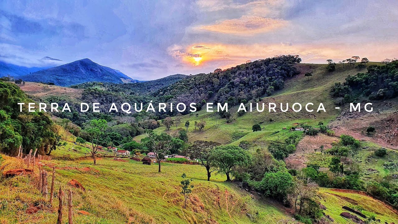 ELE LARGOU TUDO PARA MORAR NESTE PARA&Iacute;SO - TERRA DE AQU&Aacute;RIOS EM AIURUOCA MG