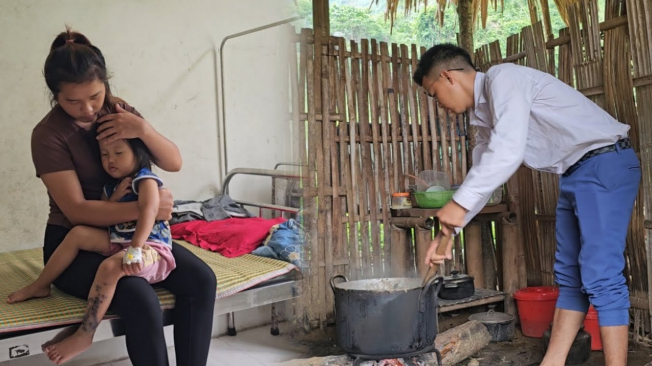 The engineer took care of the house for the mother and child while they were in the hospital.